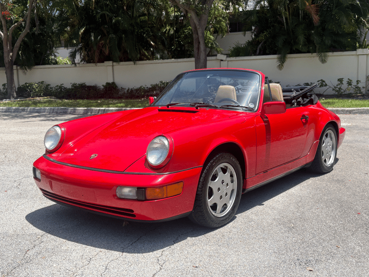 1990 Porsche 911 Carrera 4 Cabriolet