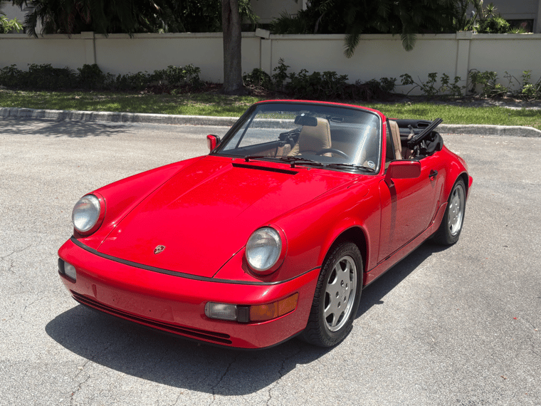1990 Porsche 911 Carrera 4 Cabriolet